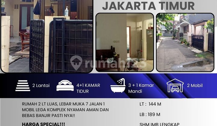 DKI PD KAVILION FLOOD-FREE 2-STORY HOUSE 144 SQ.M READY TO OCCUPY ACP84