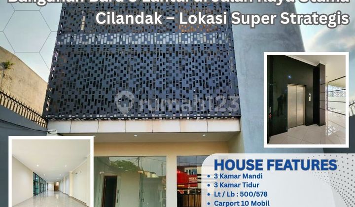 Gedung Baru 3 Lantai Cilandak – Lokasi Premium, SHM Z81 Gedung Baru 3 Lantai Cilandak – Lokasi Premium, SHM Z81