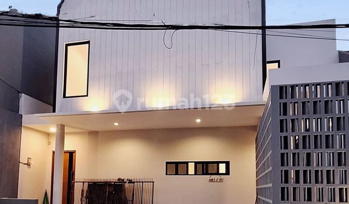 DUREN SAWIT EAST JAKARTA NEW SCANDINAVIAN HOUSE 2 FLOORS 95% PROGRESS ZN7 2