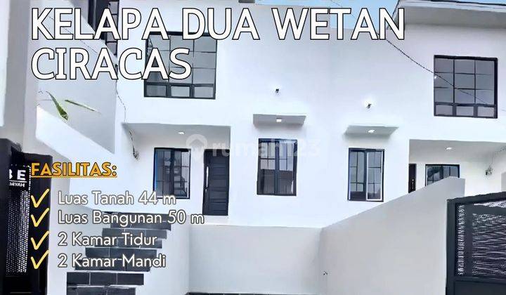  Ciracas Kelapa Dua Wetan Rumah Baru Dalam Cluster Start 700 Jt An S483 1