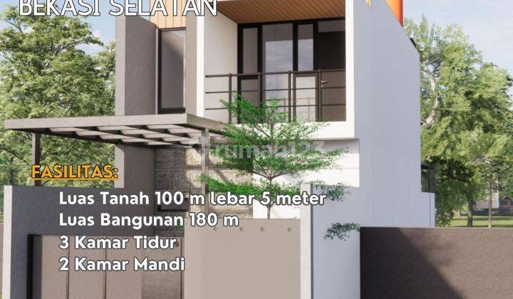  Kayuringin Bekasi Selatan Rumah Baru Modern Style Lebar 5 0057E 1