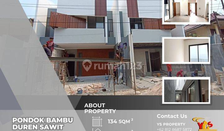 Pd Bambu Rumah Ready 2 Lt Scandinavian Style Akses 2 Mobil S403a 1