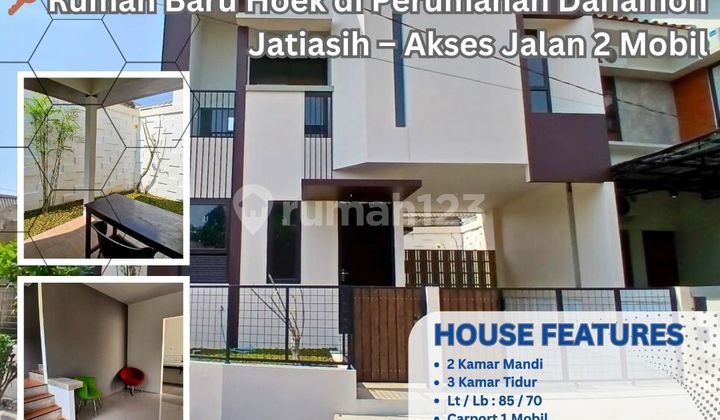 Dijual Rumah Hook 2 Lantai Modern – Danamon Jatiasih Bekasi DW14 Dijual Rumah Hook 2 Lantai Modern – Danamon Jatiasih Bekasi DW14