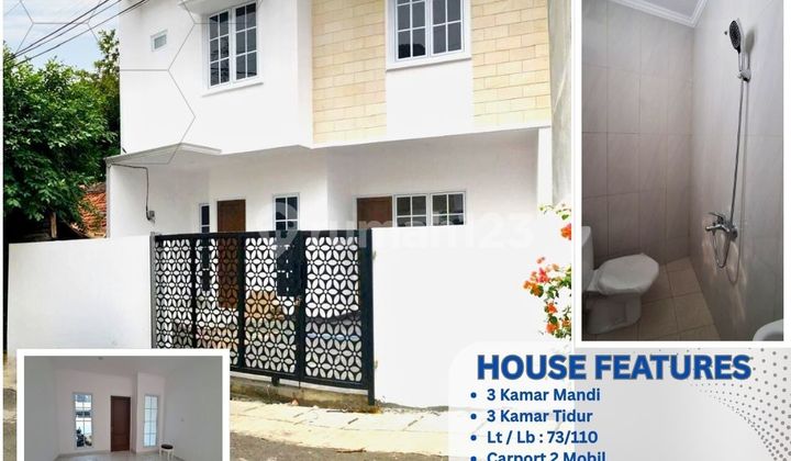 "Rumah Baru 2 Milyar di Cempaka Putih?! Lokasi Strategis & Siap Huni!" AC42 "Rumah Baru 2 Milyar di Cempaka Putih?! Lokasi Strategis & Siap Huni!" AC42