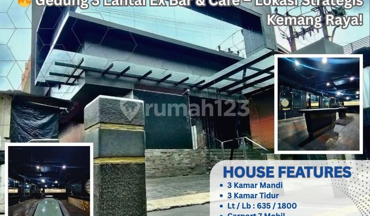 “Gedung 3 Lantai Ex Café & Bar di Kemang – Lokasi Premium, 5 Menit Tol TB Simatupang!” DDB9