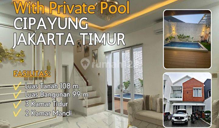  Cipayung Jakarta Timur Rumah Cluster Minimalis With Private Pool Rey01 1