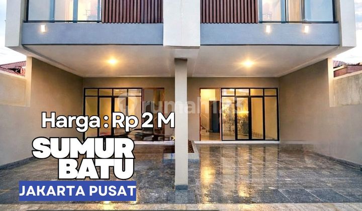 House in Central Jakarta for Only 2 Billion? Already Comes with Kitchen Set & AC! Zn57