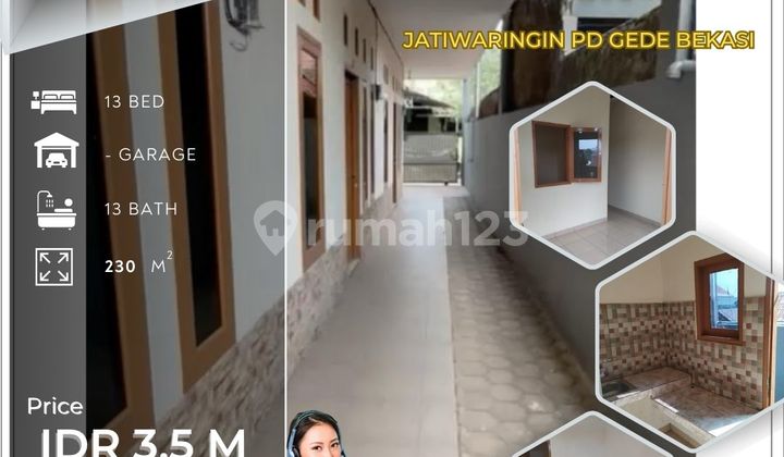  JATIWARINGIN KONTRAKAN 13 PINTU AKTIF BEROPERASI AMAN BANJIR 343D