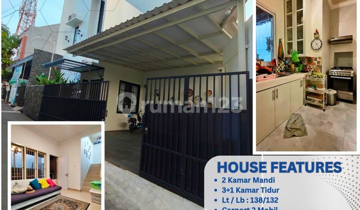 NOVEMBER CERIA SPECIAL SALE 1,9 JADI 1,75 M SAJA!!  Dijual Rumah Bagus & Kokoh Renovasi 2024 - Cipayung Jakarta Timur 335