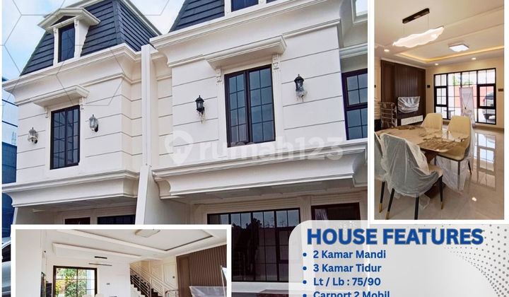 "Rumah Modern Klasik 1,3 M di Jatibening? Sisa 4 Unit!" S567