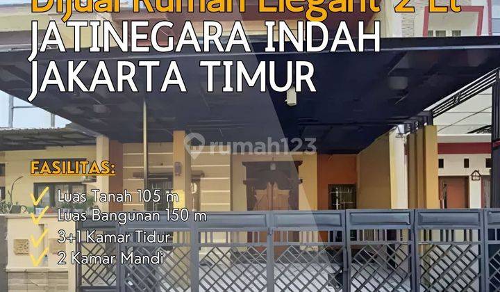  Perum Jatinegara Indah Rumah Elegan 2 Lt Jual Cepat S583 1