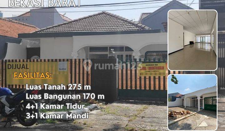  Jakasampurna Bekasi Rumah 1 Lt Dalam Komplek Elit Akses 3 Mobil 307 1