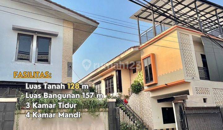  Rawamangun Jaktim Rumah Hoek Dalam Cluster 6 Unit Akses 2 Mobil S619 1