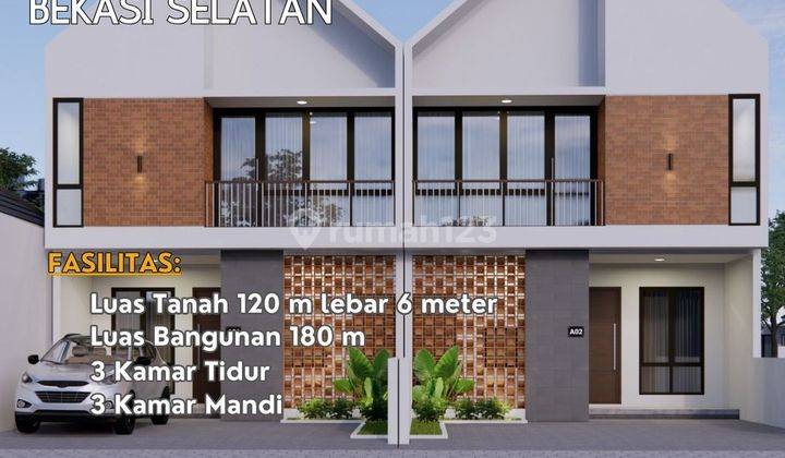  Kayuringin Bekasi Selatan Rumah Baru Scandinavian Style Lebar 6 0057D 1