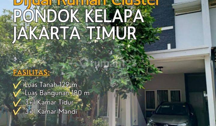  Pondok Kelapa Jaktim Rumah Cluster 2 Lt Semi Furnished Ad10 1