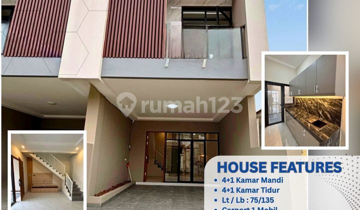 Unit Baru Kemayoran Sumur batu Jakarta Pusat - 4 Kamar, Siap Huni! ZN57