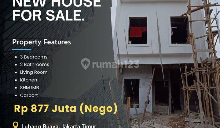  Lubang Buaya Cluster Total 8 Unit Bangunan 2 Lt Harga 800 An 291 1