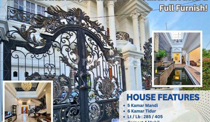 For Sale Classic-Modern Fully Furnished Billymoon Pondok Kelapa – SHM & Negotiable 287D