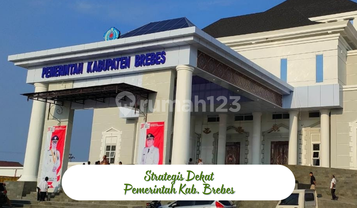 Rumah DP 5% Aja! SHM Bebas Banjir Dekat Tol & KPT Brebes