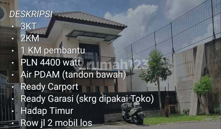 Rumah Minimalis Modern di Prambanan Residence Wiyung Surabaya