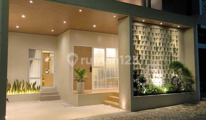 Lokasi Strategis Rumah Full Furnished Cantik Scandinavian Modern Style Lokasi Sukun Malang