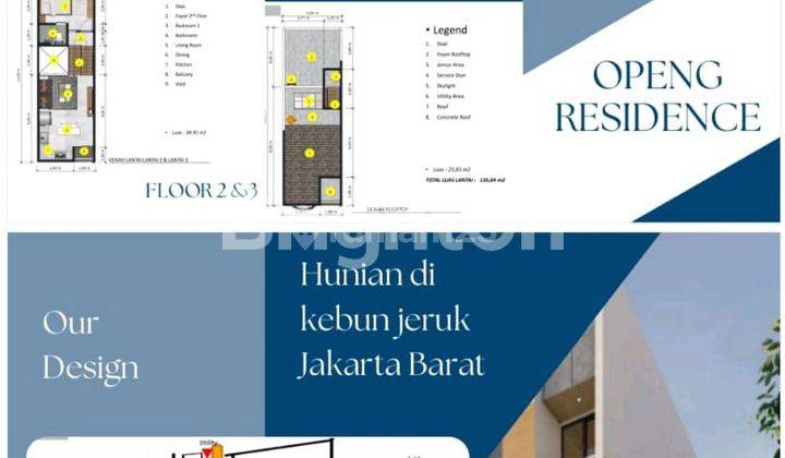 MURAHHHH RUMAH BARU KEKINIAN 3 LANTAI CLUSTER KEBON JERUK JAKARTA BARAT 2