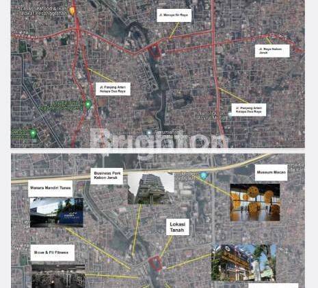 LAHAN TANAH KEBON JERUK LT  8.768 m² HARGA DIBAWAH PASARAN  COCOK UNTUK BERBAGAI MACAM USAHA 2