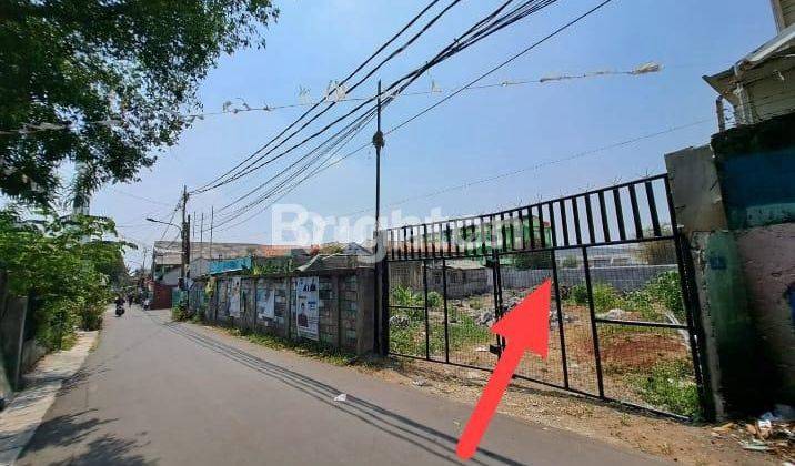 TANAH DI PINGGIR JALAN RAYA CIPUTAT TANGERANG SELATAN STRATEGIS COCOK UNTUK INVESTASI DAN USAHA 1