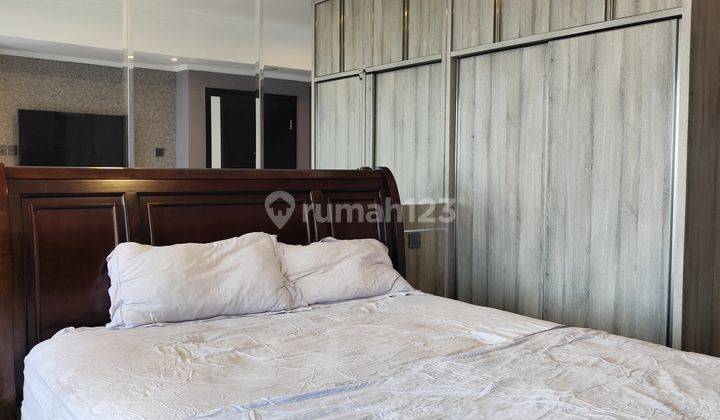 kamar tidur sewa apartemen studio siap huni