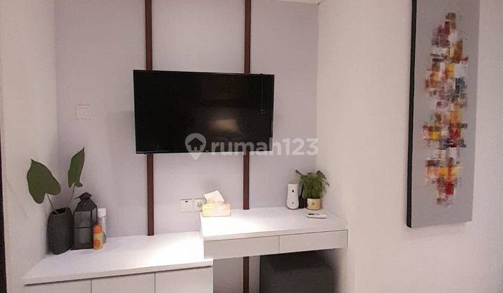 kamar tidur sewa apartemen studio siap huni