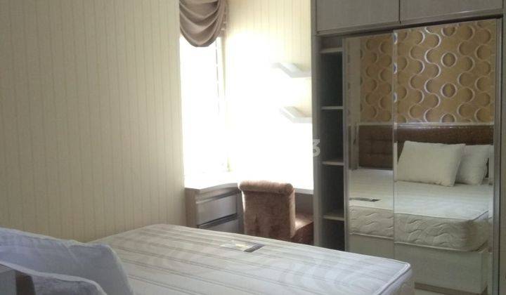 kamar tidur sewa apartemen 2br dekat rs