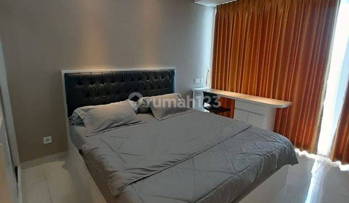 kamar tidur sewa apartemen studio siap huni