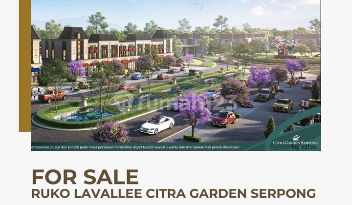 For Sale: Lavallee Boulevard Shop House, Citra Garden Serpong - Tangerang 2