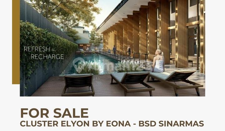 Dijual Rumah Elite 3 Lantai Bergaya Tropical Modern di BSD 2