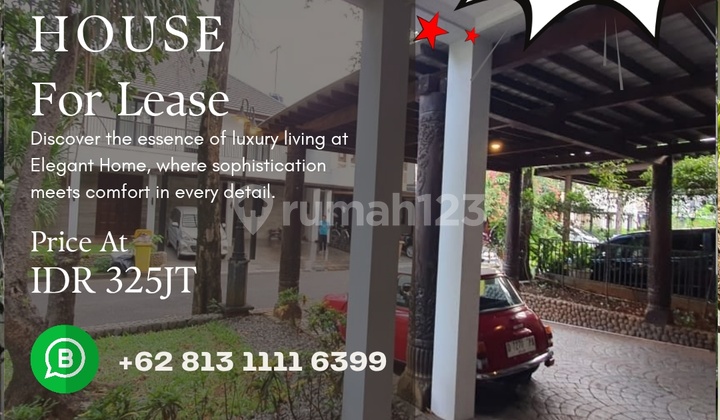 Disewakan Rumah Kemang Jakarta Selatan
