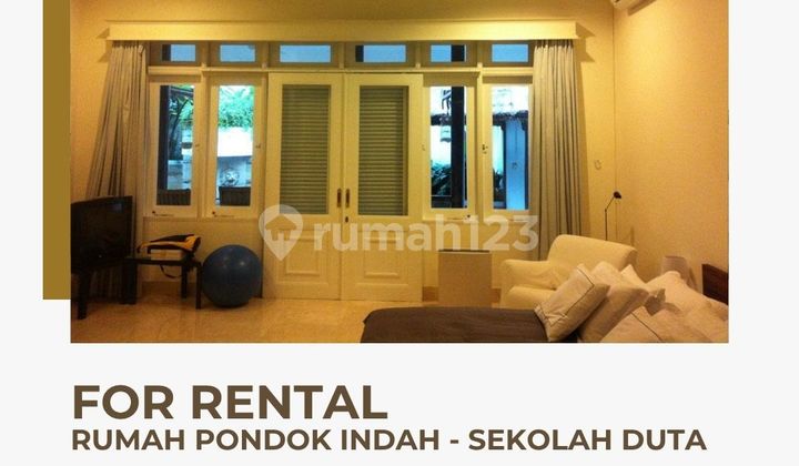 Disewakan Rumah 2Lantai Pondok Indah Jakarta Selatan