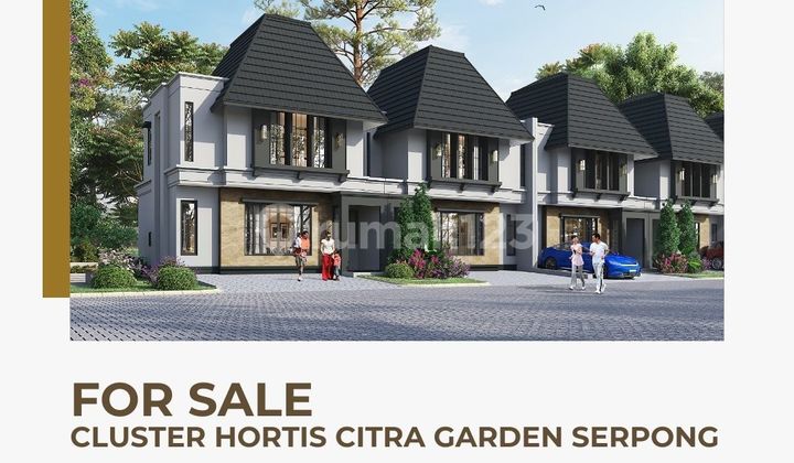 For Sale Cluster Hortis Citra Garden Serpong with Special Price For Sale Cluster Hortis Citra Garden Serpong with Special Price