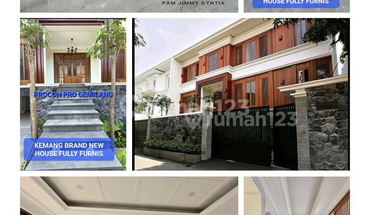 Dijual Cepat Rumah Mewah Tahap Finishing Lokas Strategis Harga 35 M Area Prime Area Kemang Dalam Kemang Jakarta Selatan 2