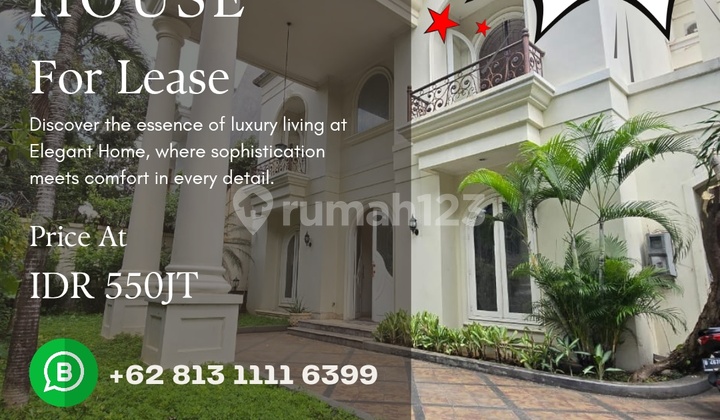 Rumah Disewakan di Kemang, Jakarta Selatan Rumah Disewakan di Kemang, Jakarta Selatan