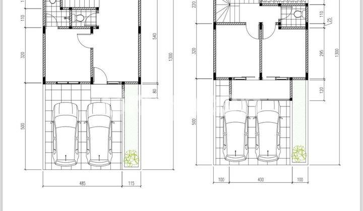 Rumah Dua Lantai Tengah Kota 2