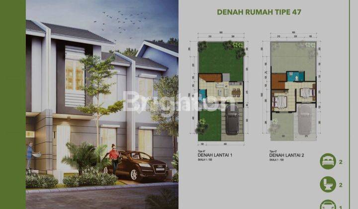 Rumah Cantik Dua Lantai 2