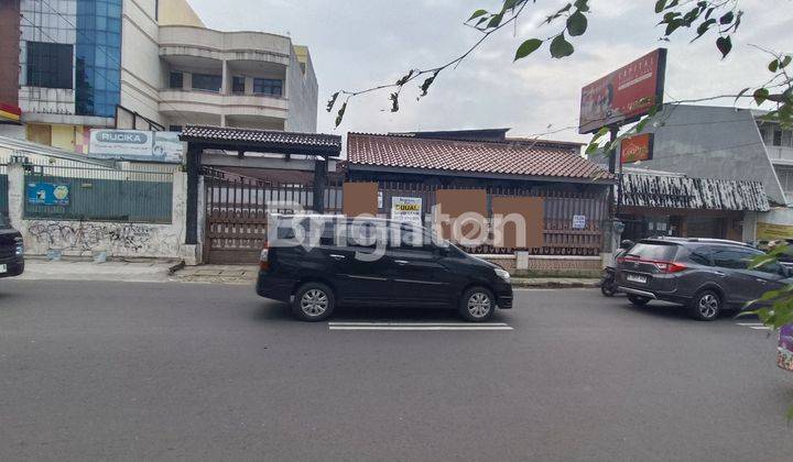 RUMAH KEMANGGISAN RAYA 1,5 LANTAI PINGGIR JALAN RAYA 1