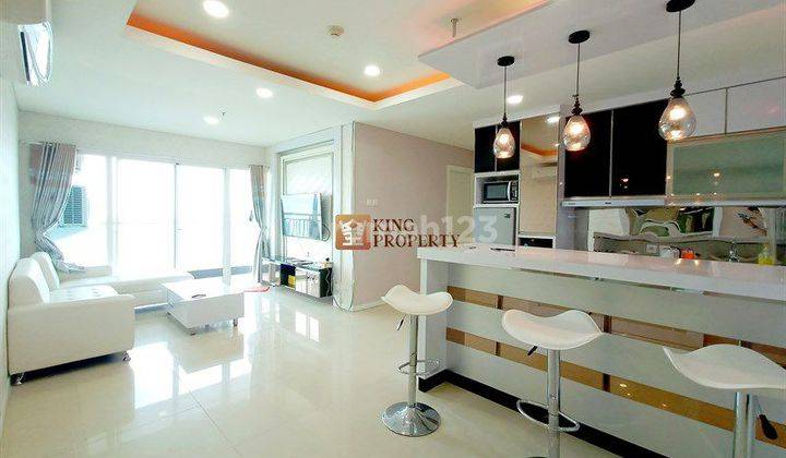 Interior Mewah 3br118m2 Condo Green Bay Pluit Greenbay Fully Furnished Apartemen 3 Kamar Tidur Green Bay Pluit Furnished Bagus 2