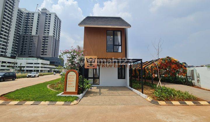 Dijual Rumah Minimalis 2 Lantai Dengan Booking Fee 25 Juta Achillea Homes Bintaro Type Blush 1