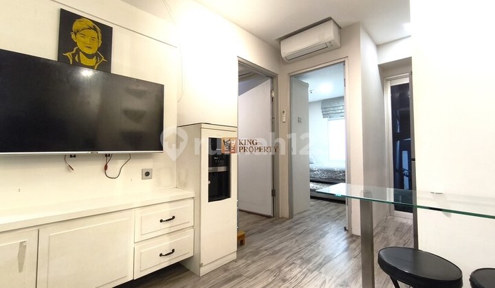 Akses Langsung Mall! 2Br 43M2 Full Furnished Interior Bagus Apartemen Green Bay Pluit Greenbay 2