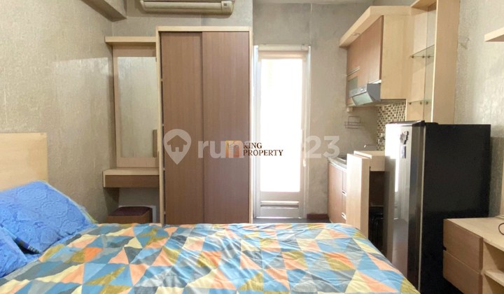 Studio 21M2 Stylish Fully Furnished Complete Access Near Mall Green Bay Pluit Greenbay