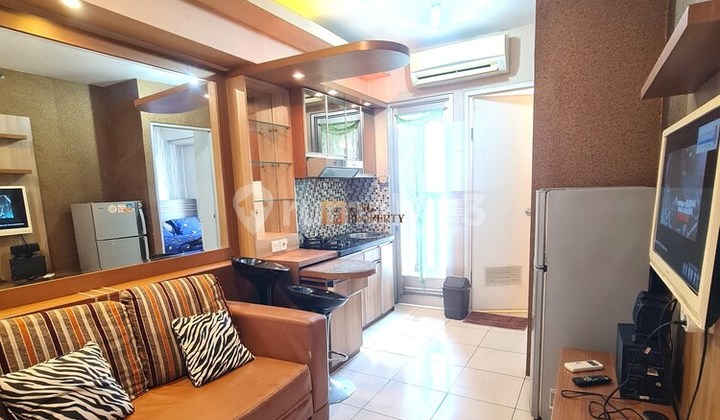 Siap Huni! 2BR Tower Depan View Kota, Full Furnished di Green Bay Pluit