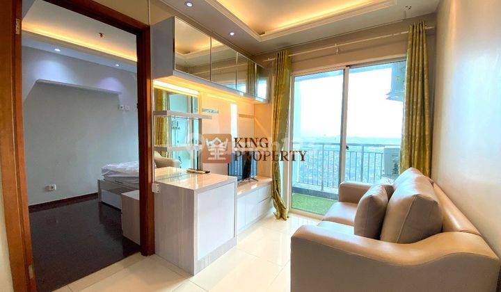 Disewa 1br 42m2 Condominium Furnished Interior Green Bay Pluit 1