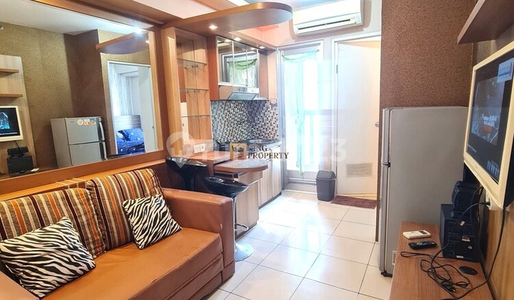 Siap Huni! 2BR Tower Depan View Kota, Full Furnished di Green Bay Pluit 2