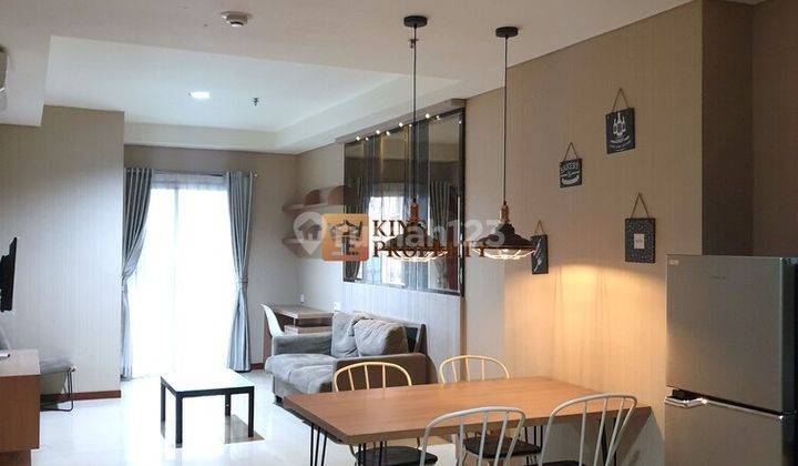 Interior Minimalis 2BR 77m2 Green Bay Pluit Furnished Best Item 1